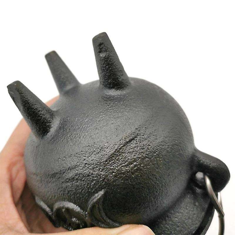 1Pcs Iron Cauldron with Lid Handle Moon Phase Witch Pot Incense Burning Pot for Spells Smudging Bles
