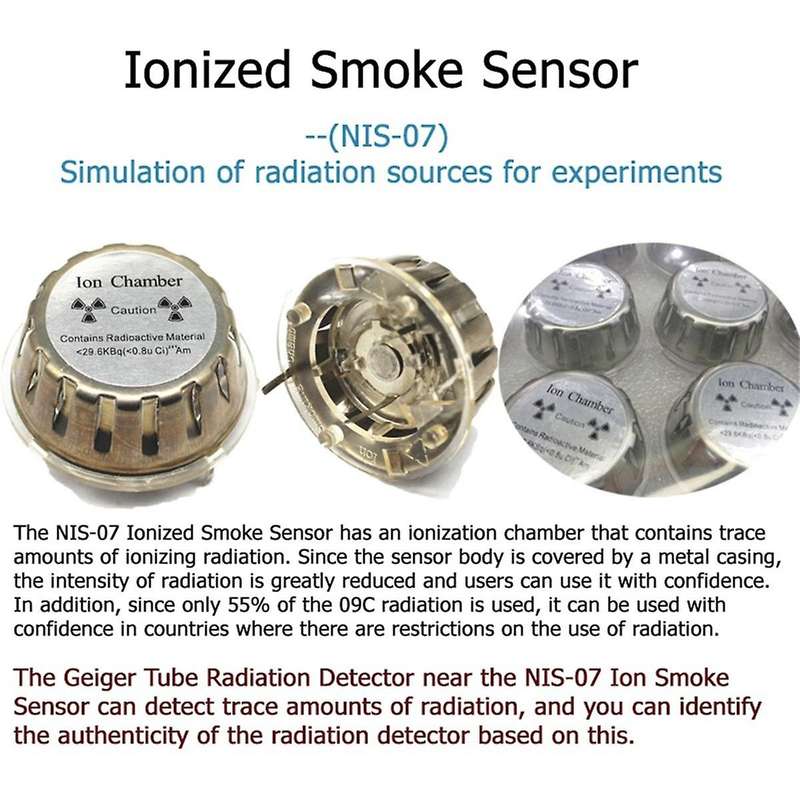 1PCS J305 Geiger Counter Tube Nuclear Radiation Detector Tube Radiation Monitor Accessory
