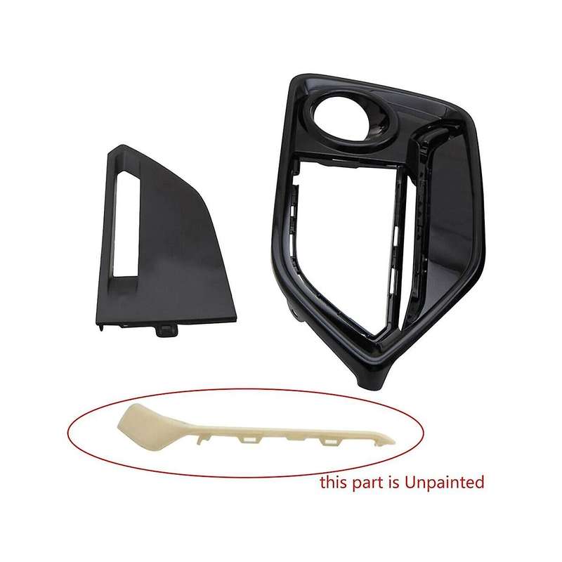1PCS Left Front Bumper Fog Light Cover Headlights Covers Hole for Type R 2017-2021