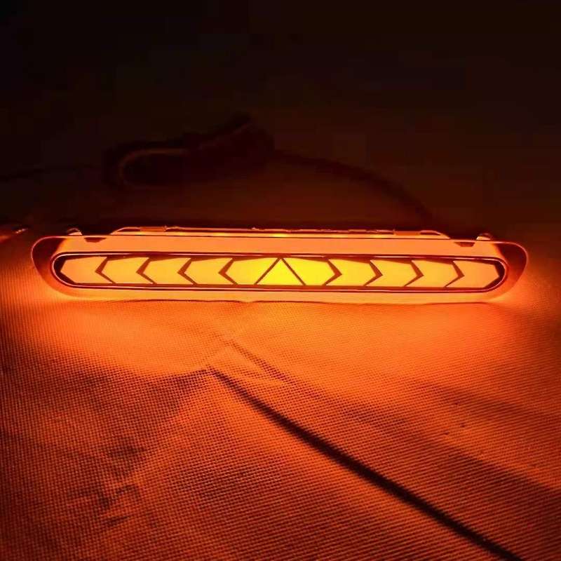 1Pcs Led Rear Bumper Reflector Light for 2005-2014 Brake Fog Lamp Auto Bulb Single Color