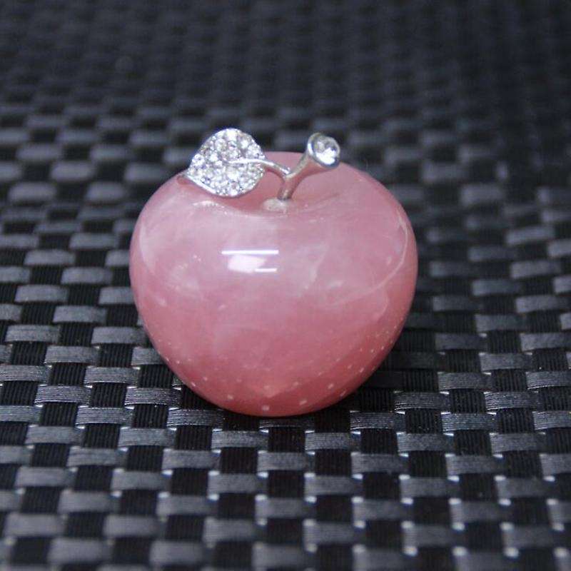 1Pcs Natural Quartz Pink for Couple Decorations Home Decoration Study Room Decoration DIY Gift