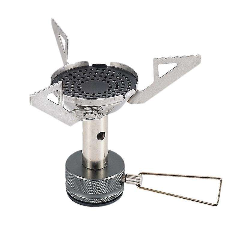 1Pcs Mini Camping Stove Folding Outdoor Gas Stove Camping Survival Stove