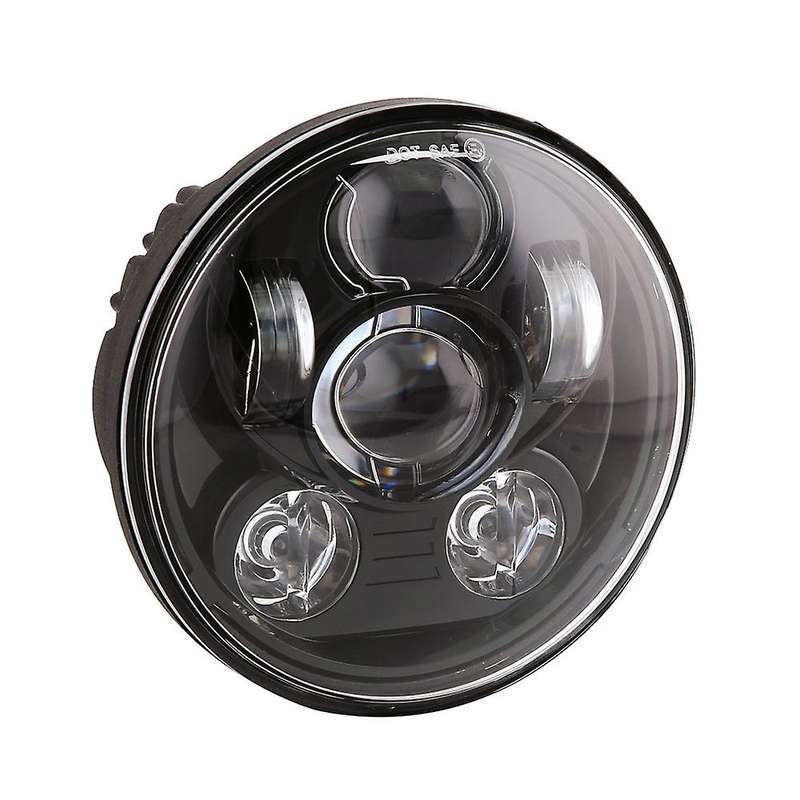 1Pcs Motorcycle Headlamp 90W 5-3/4inch 5.75inch Inch LED Projector Headlight DRL