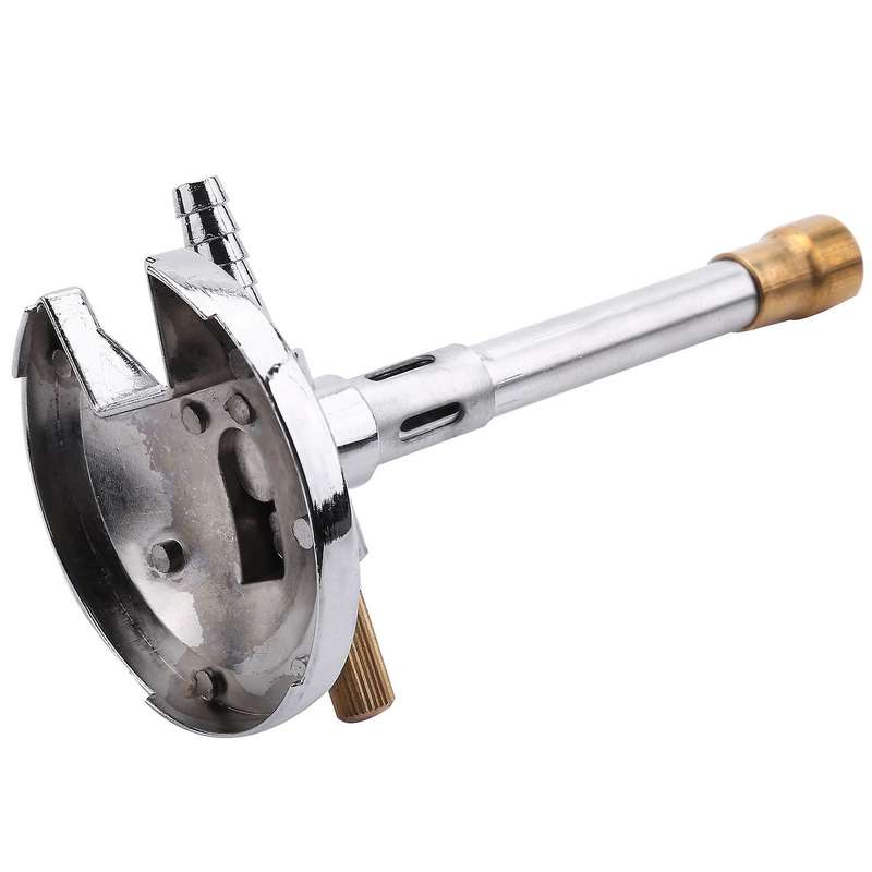 1pcs Mini Single Tube Bunsen Burner Light for Liquid Propane Lab Heating Equipment