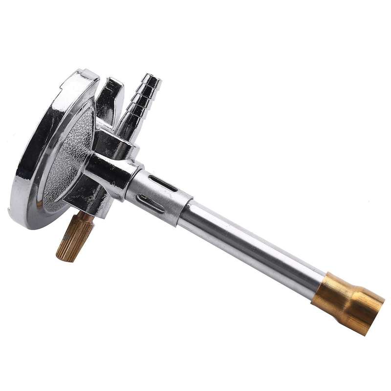 1pcs Mini Single Tube Bunsen Burner Light for Liquid Propane Lab Heating Equipment