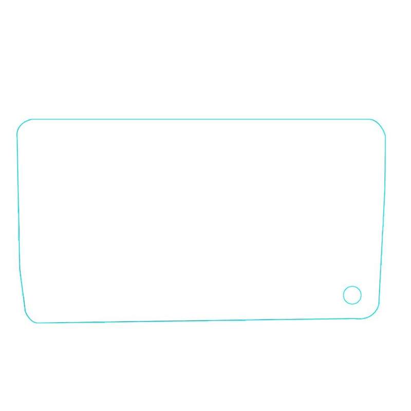 1pcs Rear Seat Tv Screen Film Compatible New -bmw 7 Series / X5 X6 /5 Series