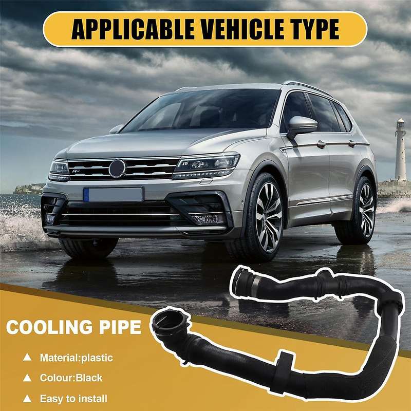 1pcs Radiator Coolant Hose Cooling Pipe Assembly for 2.0 5N0121051F/M 5N0121051C