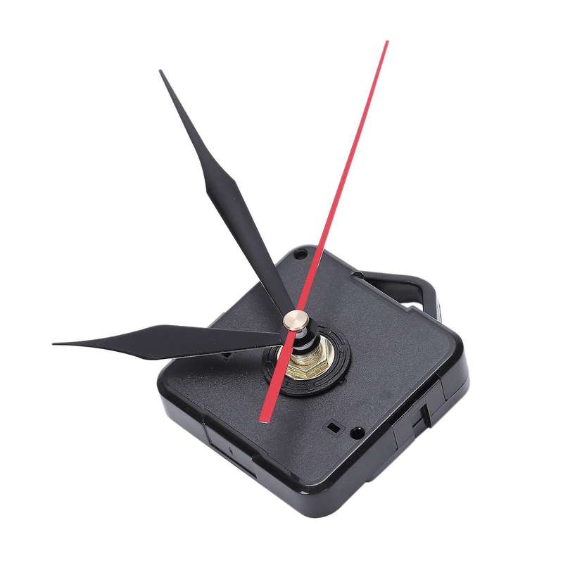 1pcs Replacement Wall Clock Repair Parts Movement Mechanism Quartz Clock Motor with Hands & Fitting