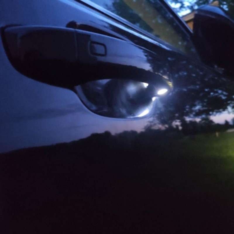 1PCS Right Ambient Lighting Door Handle Exterior Door Handle Light for - A6LC7 A8 A7 4H0 947 134 A