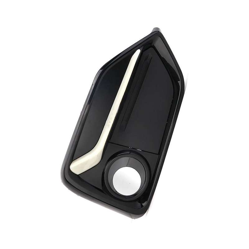 1pcs Right Front Bumper Fog Light Cover Trim Headlights Covers Frame Hole for Type R 2017-2021