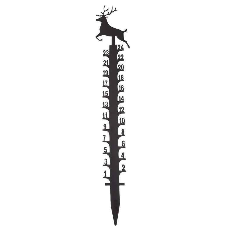 1PCS Snow Meter 24 Scale Outdoor Snowmobile Snow Measuring Ruler Courtyard Garden Decoration Christm