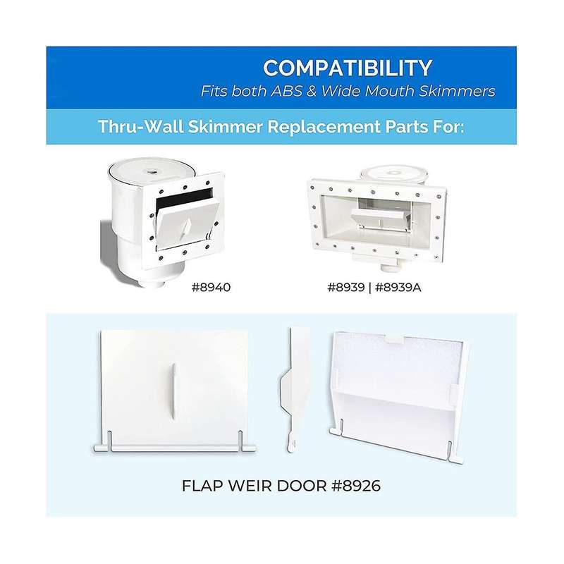 1Pcs Skimmer Gate Weir Baffle Swimming Pool Accessories Cleaning Tools Skimmer Assembly for
