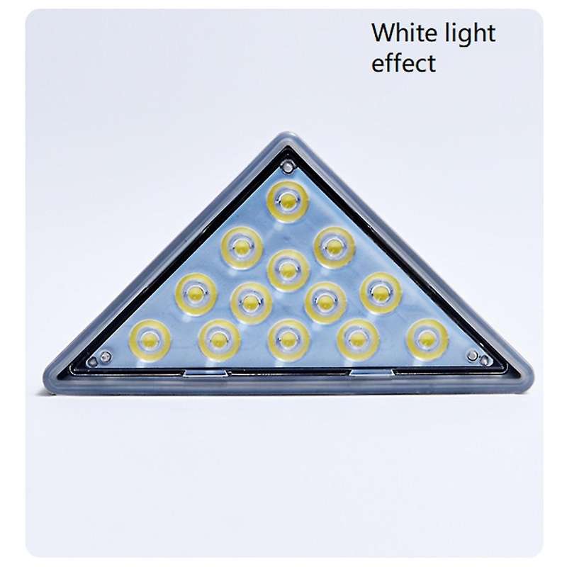 1PCS Solar Stair Light Outdoor Home No Wiring Rainproof Gray Solar Step Light Ambience Light,Warm Li