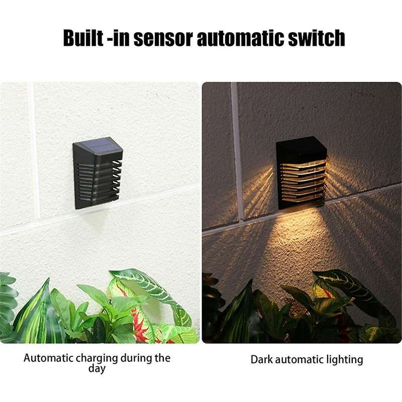 1PCS Solar Outdoor Lights Security Flood Light IP54 Outdoor Solar Powered Lights Dusk to Dawn,Wall S