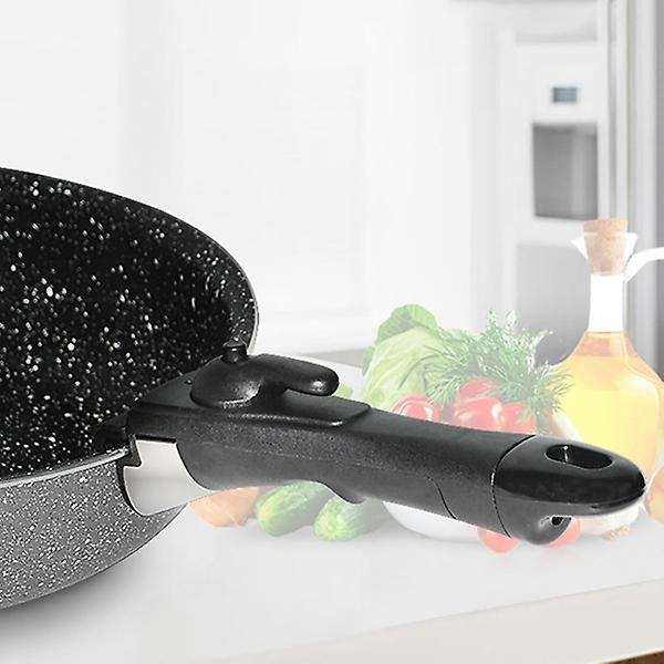 1Pcs Universal Pan Handle Cookware Replacement Pot Handle Woks Clip Handle Anti-Scalding Removable H
