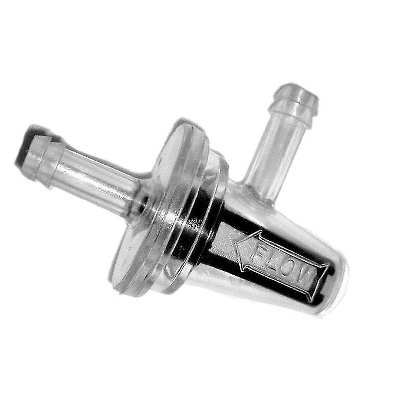 1Pcs Universal Motorcycle Right Angle Inline Fuel Filter 1/4 Inch 6mm Hose Lines Compatible
