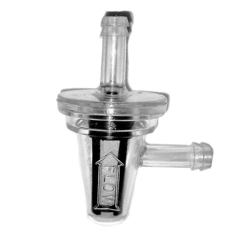 1Pcs Universal Motorcycle Right Angle Inline Fuel Filter 1/4 Inch 6mm Hose Lines Compatible