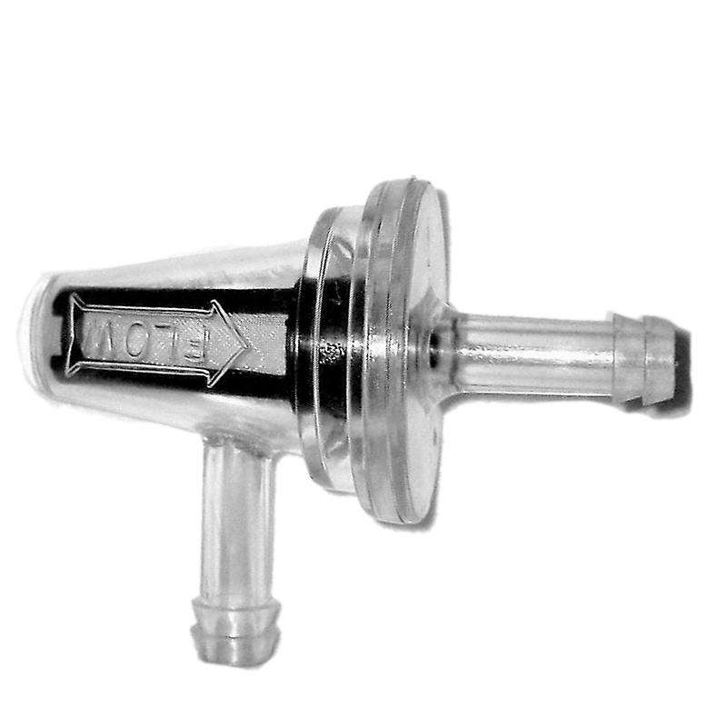 1Pcs Universal Motorcycle Right Angle Inline Fuel Filter 1/4 Inch 6mm Hose Lines Compatible