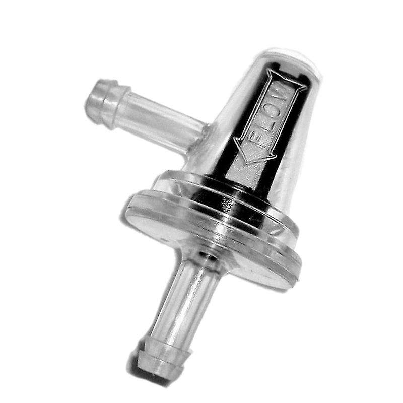 1Pcs Universal Motorcycle Right Angle Inline Fuel Filter 1/4 Inch 6mm Hose Lines Compatible