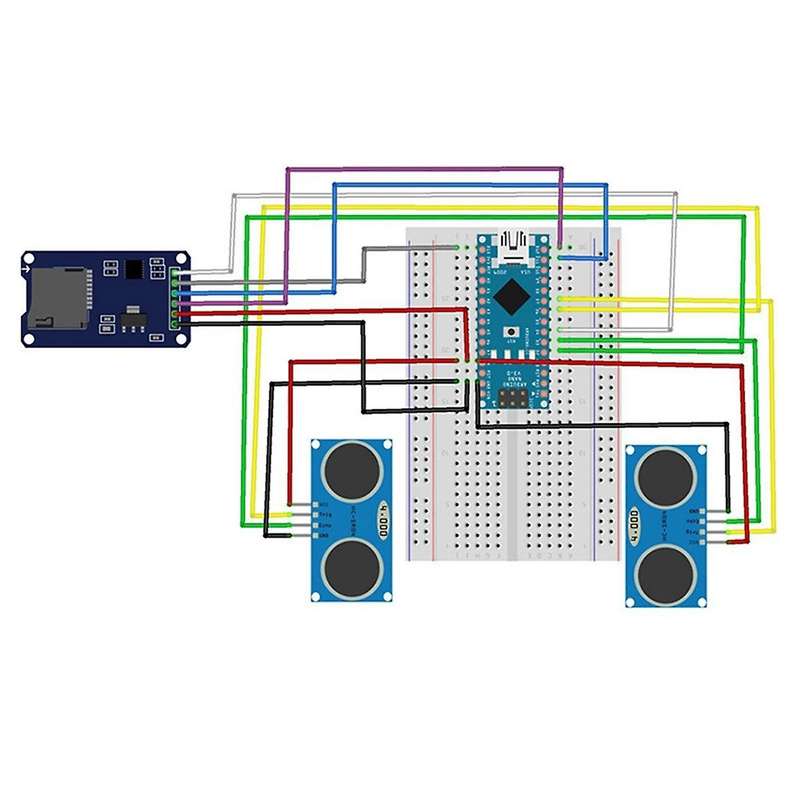 1pcs Ultra Module -sr04 Sr04 4pin Distance Measuring Transducer Sensor