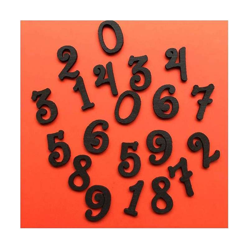 1pcs Wood Halloween Countdown Countdown Calendar Halloween Calendar Holiday Decoration 30x30cm