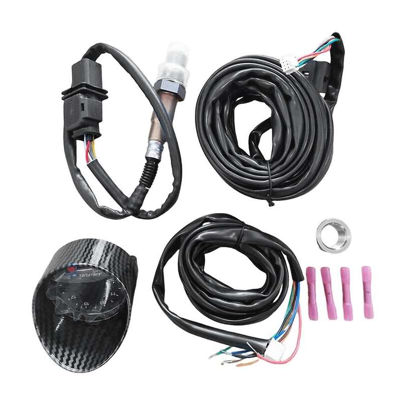 1Set 30-0300 X-Series Wideband Gauge 52mm 2 1/16In O2 UEGO Air Fuel Ratio Controller Kit 4.9 Oxygen