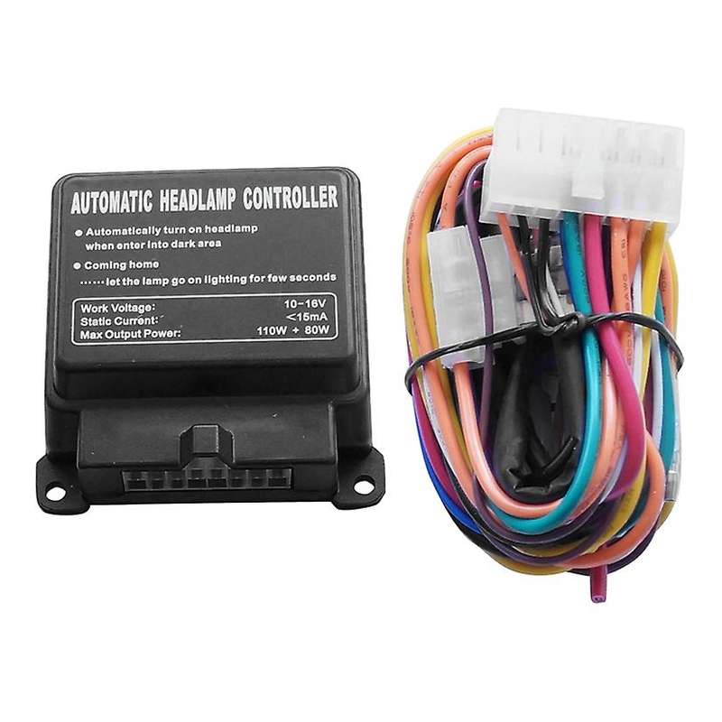 1Set 12V Universal Car Automatic Headlight Sensor Control Switch Modification Headlight Control Syst