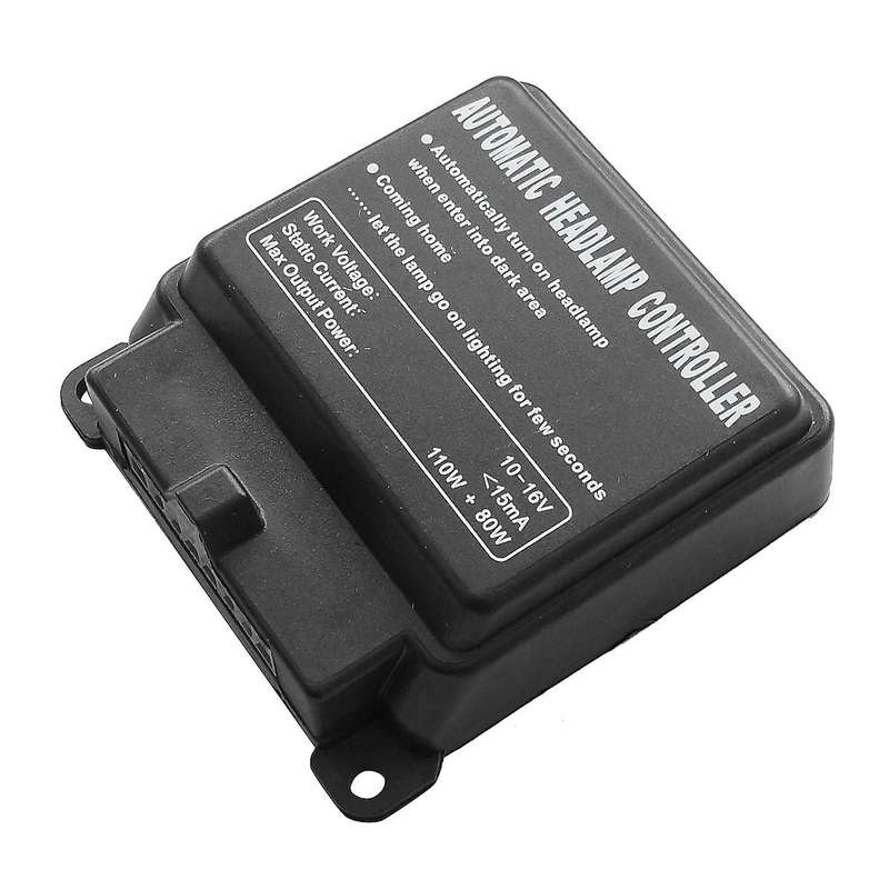 1Set 12V Universal Car Automatic Headlight Sensor Control Switch Modification Headlight Control Syst