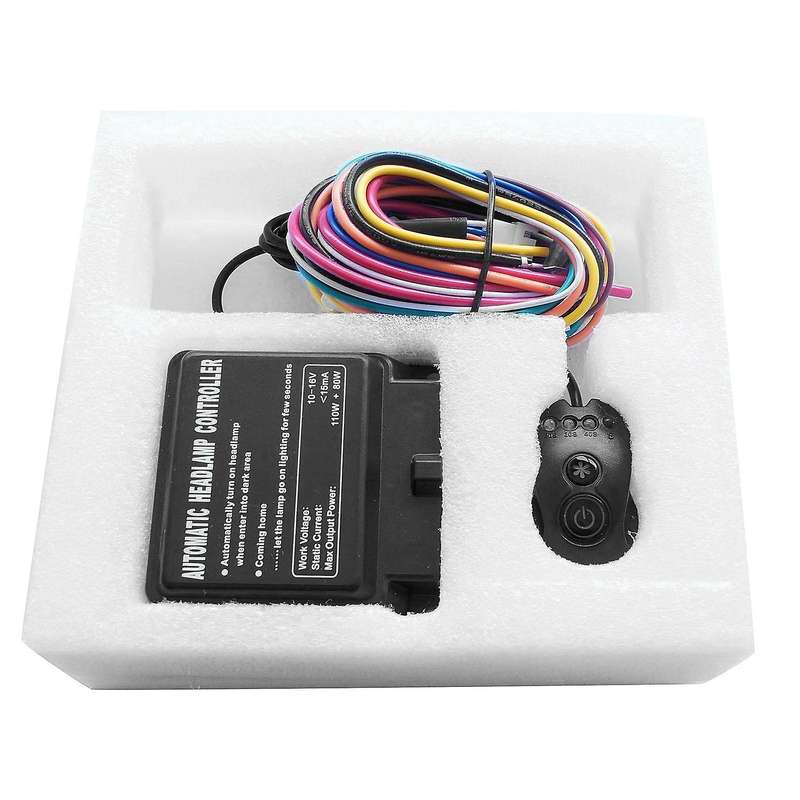 1Set 12V Universal Car Automatic Headlight Sensor Control Switch Modification Headlight Control Syst