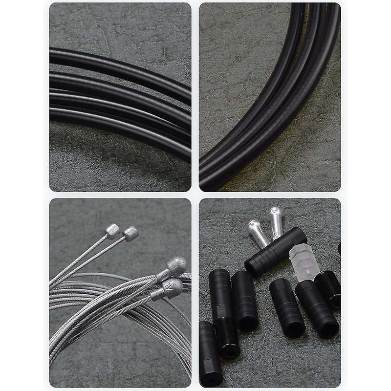 1Set Bike Brake Cable Shift Line Bicycle Shifting Line Tube Set Transmission Tube Cables Wire for Ro