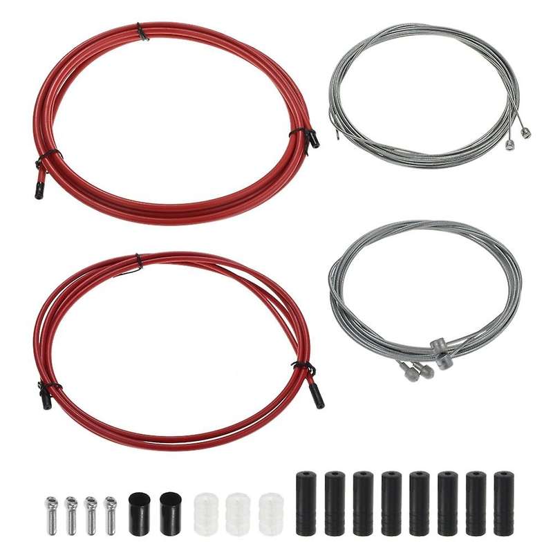 1Set Bike Brake Cable Shift Line Bicycle Shifting Line Tube Set Transmission Tube Cables Wire for Ro