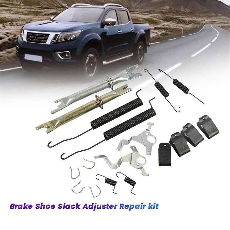 1Set Car Brake Shoe Slack Adjuster Repair Kit for BT-50 Navara 2006+ UH71-26-640 UH71-26-630