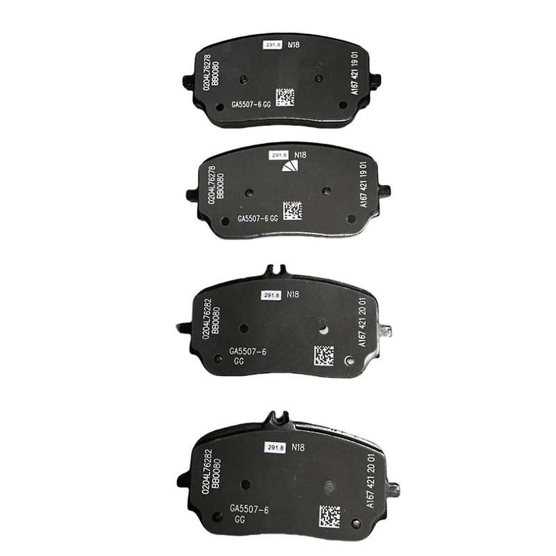 1Set Car Front Brake Pads for V167 C167X167 Brake Disc Pads A00004201003