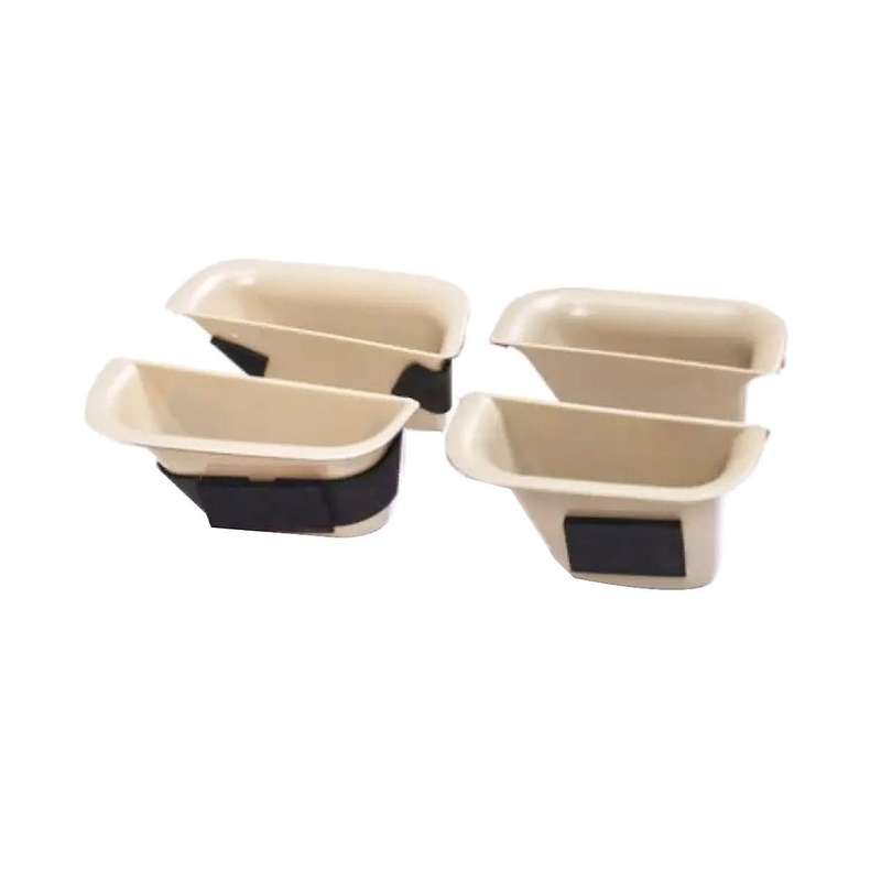 1set Car Inner Door Holder Armrest Storage Box for Prado Gx470 2004-2009 Glove Organizer Container