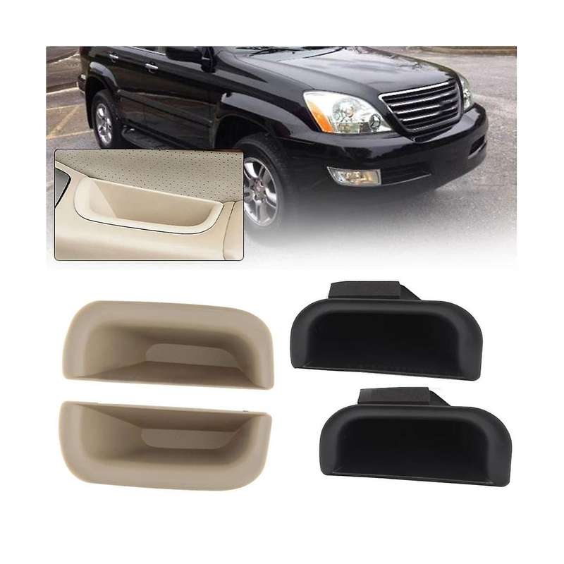 1set Car Inner Door Holder Armrest Storage Box for Prado Gx470 2004-2009 Glove Organizer Container T