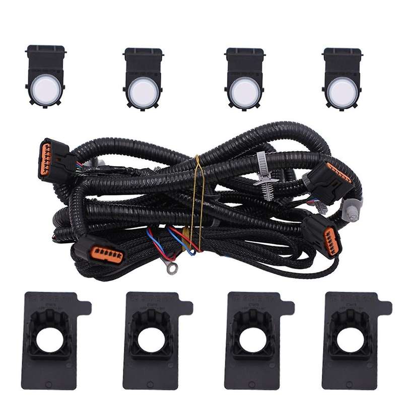 1set Car Front Radar Harness +electronic Eye Sensor+embedded Probes for 2019-2024 Parking Assist Rad