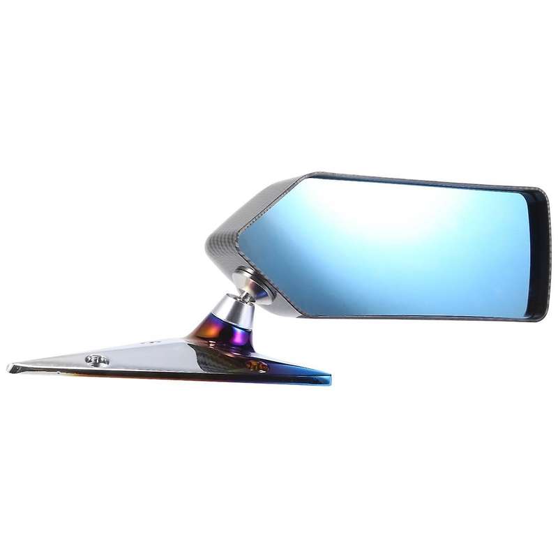 1Set Car Rear View Mirror F1 Rear Mirror Racing Universal Side Mirror F1 Style Rear View Mirror Carb