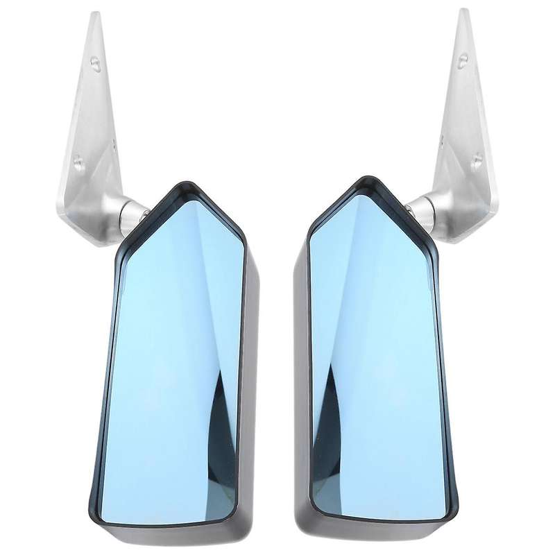 1Set Car Rear View Mirror F1 Rear Mirror Racing Universal Side Mirror F1 Style Rear View Mirror Blac