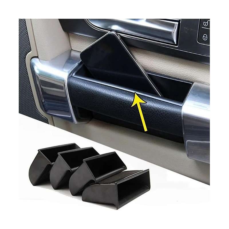 1set Central Storage Box+car Door Organizer Case for 4 Lr4 2013-2016 Phone Tray Cup Holder Box Lhd