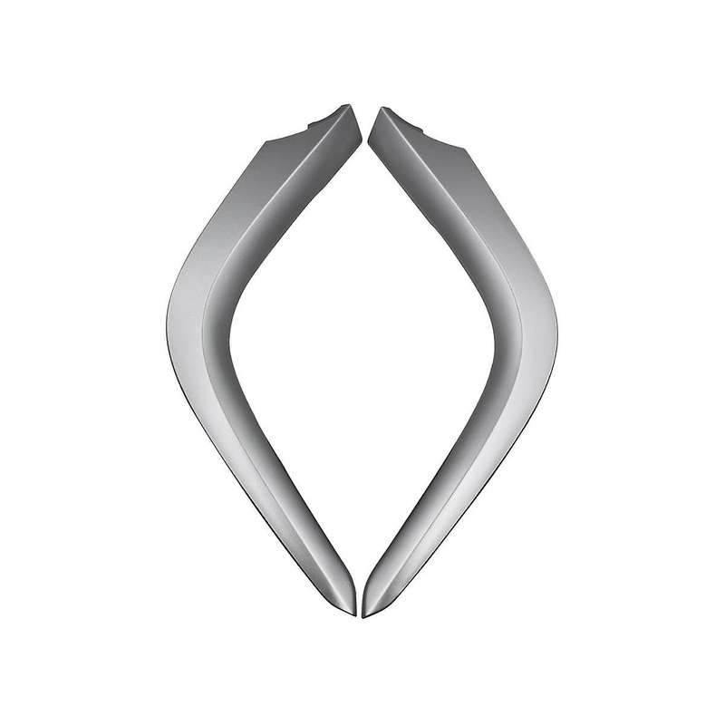 1set Center Air Chrome Trim Strip for Altis 2007-2013 Dashboard Lower+upper Trim Cover Silver Grey