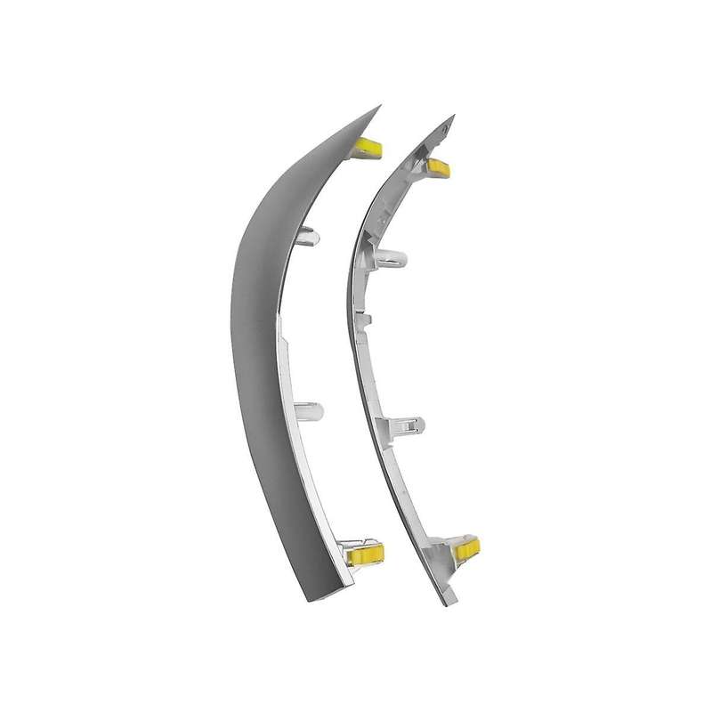 1set Center Air Chrome Trim Strip for Altis 2007-2013 Dashboard Lower+upper Trim Cover Silver Grey