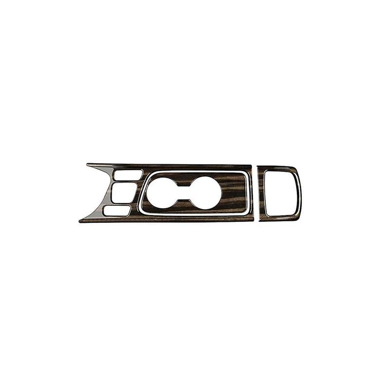 1set Car Water Cup Holder Decor Frame Center Console Water Cup Holder Decoration Cover Trim for Yari