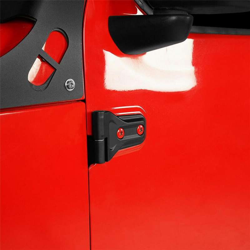 1set Door Side Hinge Kit for Wrangler Jl Jt 2018-2022 Left+right Heavy Duty Door Hinges