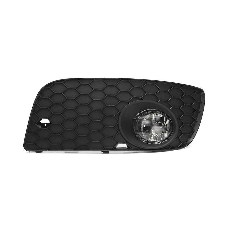 1set Fog Lamp+grilles Kit Driving Light for Golf Mk5/gli 2004-2009 Front Bumper Halogen Fog Lamp