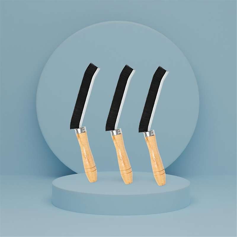 1Set Crevice Space Cleaning Brush, Hard Bristle Brushes for Small Spaces Cleaning, Thin Bathroom Spa