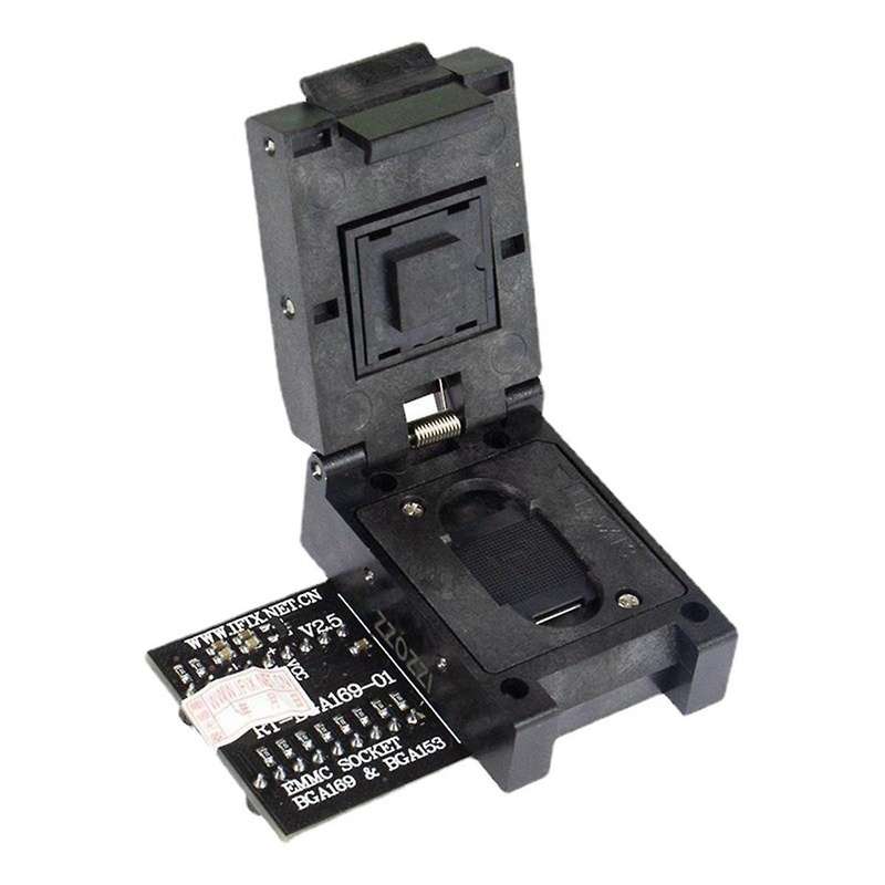 1Set Emmc Adapter Emmc Burning Seat Rt-Bga169-01 Bga169 Bga153 Emmc Adapter with 5Pcs Frame for Rt80