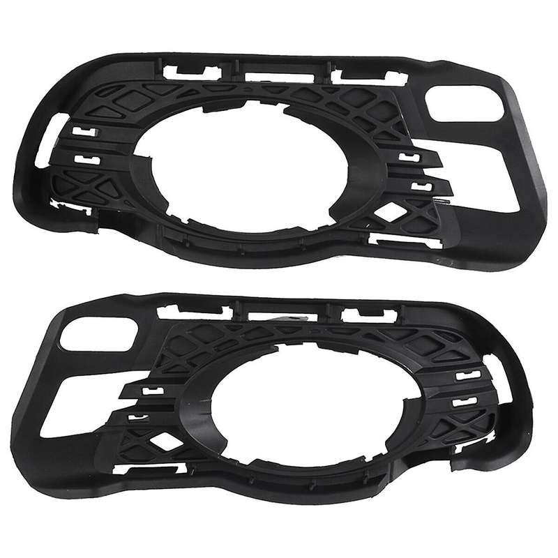 1set Front Bumper Fog Light Grille with Chrome Trim for W204 C250 C300 C350 2048852423 2048852523