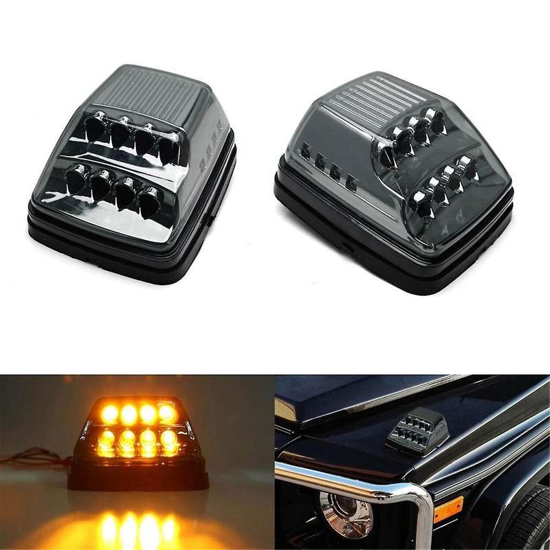 1Set Front Marker LED Turn Signal Lamps for G-Class W463 G500 G550 G55 G63 1990-2018 A