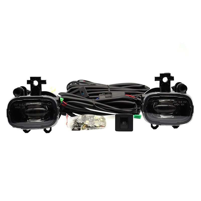 1set Front Bumper Led Daytime Running Lamp Harness Switch Assy for Frontier Rogue 21-23 Fog Light Co