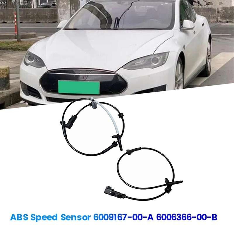 1Set Front Rear Wheel Speed Sensor 6009167-00-A 6006366-00-B for Model S 2012-2016 ABS Sensor 60091